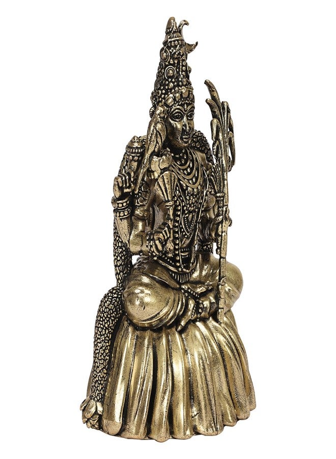 ARTVARKO تمثال ARTVARKO نحاسي Goddess Rajarajeshvari MATA Lalitha Devi Tripura Sundari لديكور المنزل Puja Mandir Temple 4 بوصة - Image 3